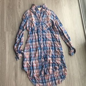 Flannel dress